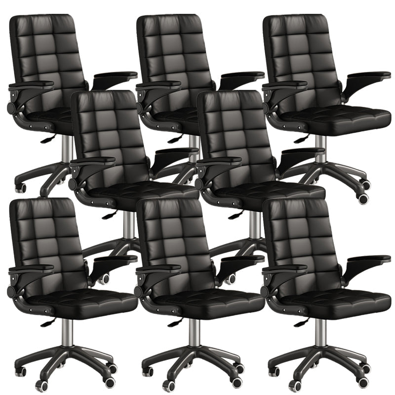 Silla de gerentes de tobogado giratorio de silla ejecutiva contemporánea