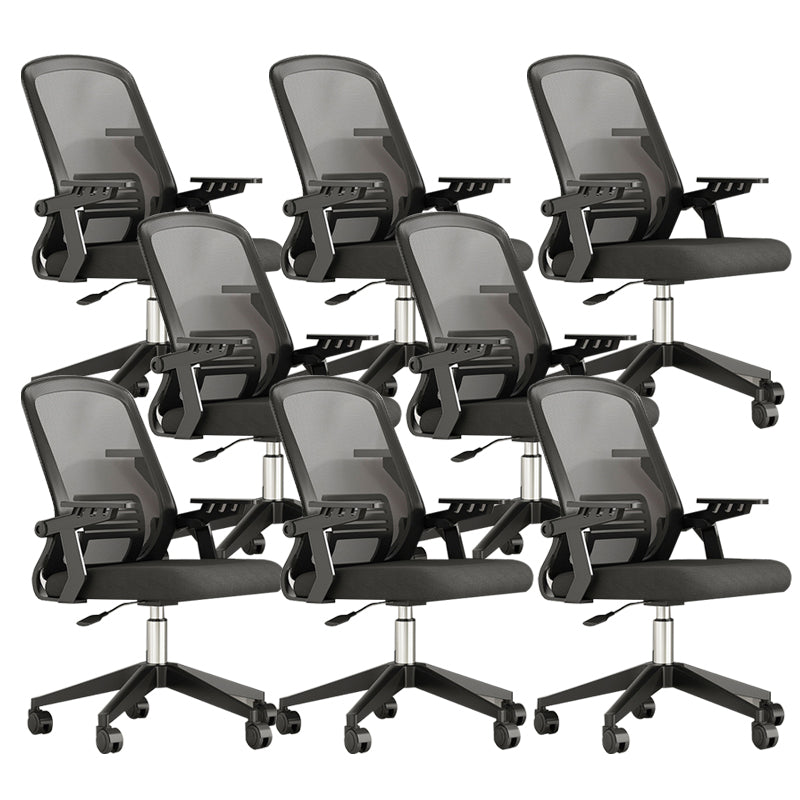 Silla de gerentes de tobogado giratorio de silla ejecutiva contemporánea