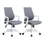 Sillón moderno con brazos fijos, asiento ajustable en altura, silla de oficina