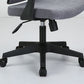 Sillón moderno con brazos fijos, asiento ajustable en altura, silla de oficina
