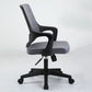 Sillón moderno con brazos fijos, asiento ajustable en altura, silla de oficina