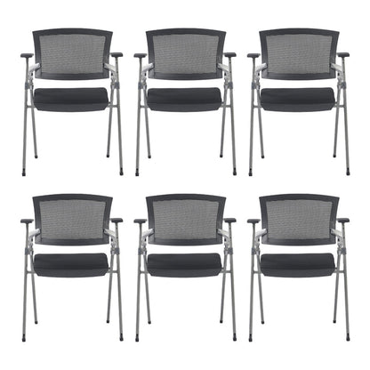 Mid-Back Conference Chair Contemporary Adjustable Back Height Guest Chair