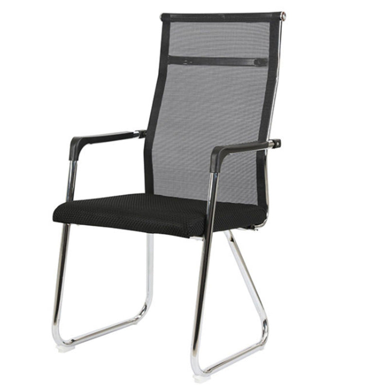 Contemporary Conference Chair Ergonomic No Wheels Office Chair Clearhalo 'furn' 'furn_office_chair' 'Furniture' 'Office Chairs' 'Office Furniture' 'office_chair' 6058402
