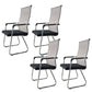 Contemporary Conference Chair Ergonomic No Wheels Office Chair Beige 4 Piece Set High-Back (Over 22 in.) Clearhalo 'furn' 'furn_office_chair' 'Furniture' 'Office Chairs' 'Office Furniture' 'office_chair' 6058427