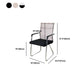 Contemporary Conference Chair Ergonomic No Wheels Office Chair Clearhalo 'furn' 'furn_office_chair' 'Furniture' 'Office Chairs' 'Office Furniture' 'office_chair' 6058449