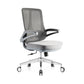Flip-Up Armrest Office Chair Microfiber Desk High Back Chair Swivel Ergonomic Clearhalo 'furn' 'furn_office_chair' 'Furniture' 'Office Chairs' 'Office Furniture' 'office_chair' 6058455