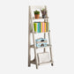 Solid Wood Bookshelf Modern Ladder Bookshelf 55.1" H X 14.2" W White Clearhalo 'Bookcases' 'furn' 'furn_bookcases' 'Furniture' 'Office Furniture' 6058564