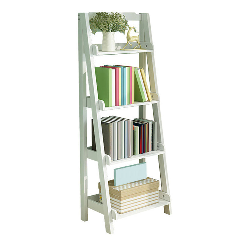 Leiter Bücherregal Modernes Holzbuchregal für Wohnzimmer 55.1 "H