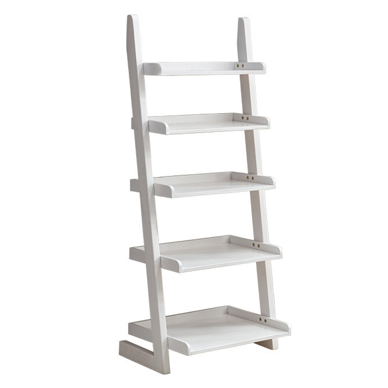 Leiter Bücherregal Modernes Holzbuchregal für Wohnzimmer 55.1 "H