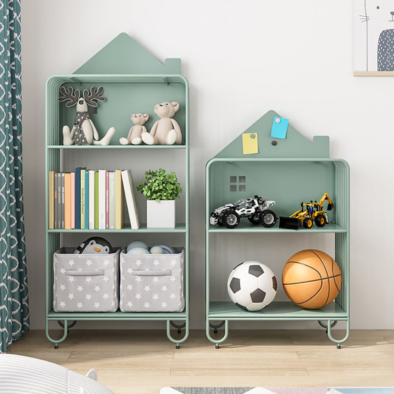 Iron 11" Wide Book Shelf Open Bookcase Vertical Bookcase Shelves Included