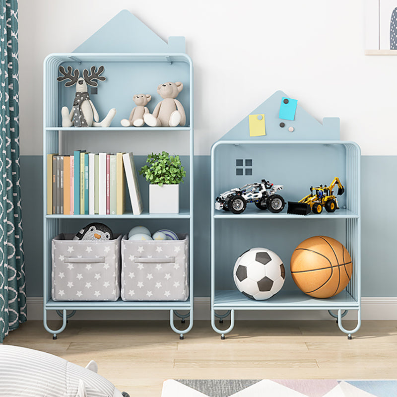 Iron 11" Wide Book Shelf Open Bookcase Vertical Bookcase Shelves Included