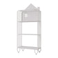 Iron 11" Wide Book Shelf Open Bookcase Vertical Bookcase Shelves Included