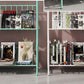 Shelves Included Bookcase 57.1" Tall Metal Bookshelf Vertical