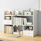 Contemporary Wooden Bookcase Open Storage Bookshelf with Shelves