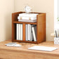 Standard Contemporary Shelf Bookcase Bamboo Open Bookcase for Office