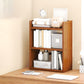 Standard Contemporary Shelf Bookcase Bamboo Open Bookcase for Office