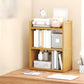 Standard Contemporary Shelf Bookcase Bamboo Open Bookcase for Office