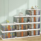Urban Plastic/Acrylic Shelf Bookcase Folding Bookshelf with Doors