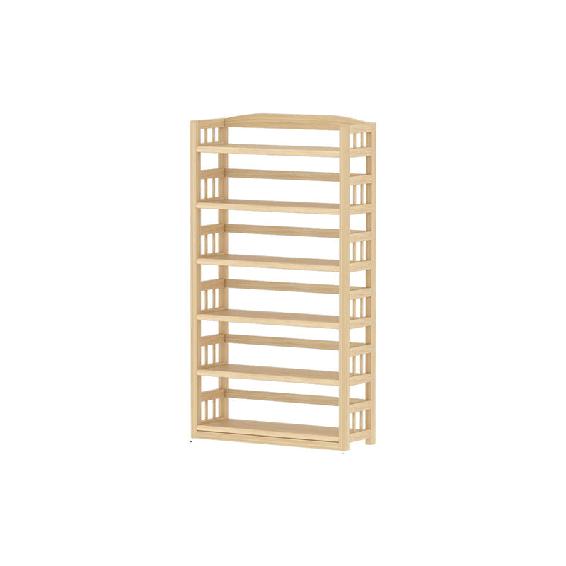 Contemporary Pine Shelf Bookcase Standard Natural Open Bookcase Clearhalo 'Bookcases' 'furn' 'furn_bookcases' 'Furniture' 'Office Furniture' 6058819