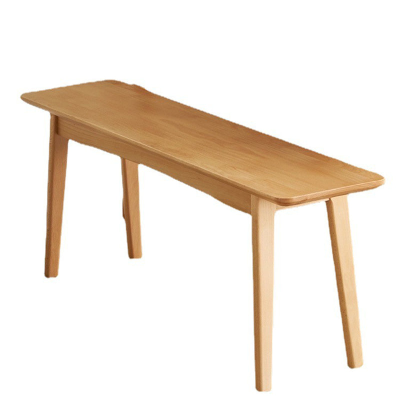 11 Inch Wide Bench Modern Solid Wood Seating Bench with Legs Clearhalo 'Benches' 'Chairs & Seating' 'furn' 'furn_benches' 'Furniture' 'Living Room Furniture' 6058866