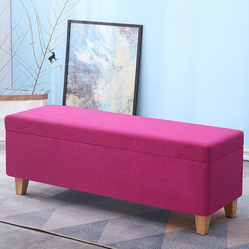 Moderne zitbankschuim kussen met kussens met flip top voor slaapkamer