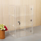 Moderne acryl display Stand Clear Display Cabinet met verstelbare planken