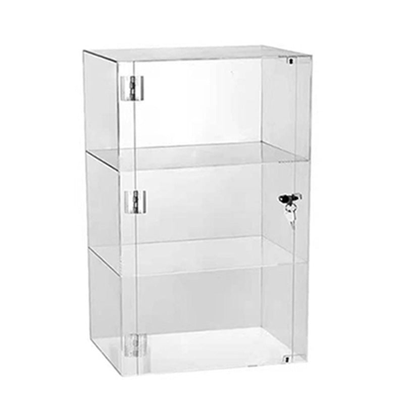 Moderne acryl display Stand Clear Display Cabinet met verstelbare planken