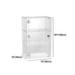 Moderne acryl display Stand Clear Display Cabinet met verstelbare planken