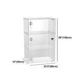 Moderne acryl display Stand Clear Display Cabinet met verstelbare planken