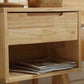 Wooden Bedside Cabinet Modern Minimalist Open Bedside Table with Legs Clearhalo 'Bedroom Furniture' 'furn' 'furn_night_stand' 'Furniture' 'night_stand' 'Nightstands' 6059691