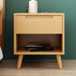Wooden Bedside Cabinet Modern Minimalist Open Bedside Table with Legs Clearhalo 'Bedroom Furniture' 'furn' 'furn_night_stand' 'Furniture' 'night_stand' 'Nightstands' 6059700
