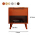 Wooden Bedside Cabinet Modern Minimalist Open Bedside Table with Legs Clearhalo 'Bedroom Furniture' 'furn' 'furn_night_stand' 'Furniture' 'night_stand' 'Nightstands' 6059704