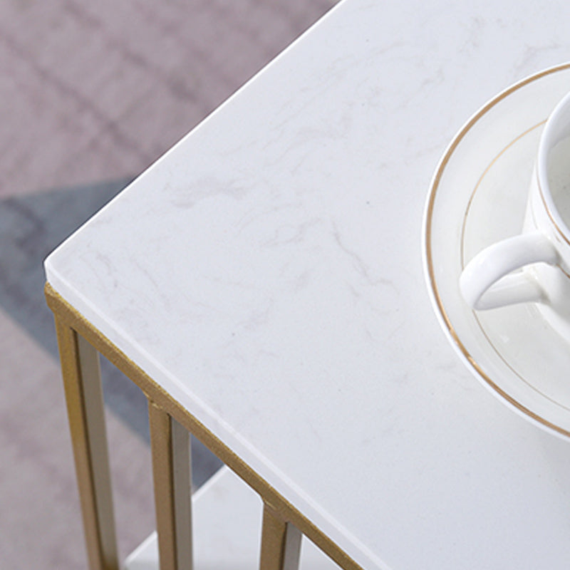 Contemporáneo de 24 "H Gabinete de cabecilla de mármol de Marfil de 24" H para dormitorio