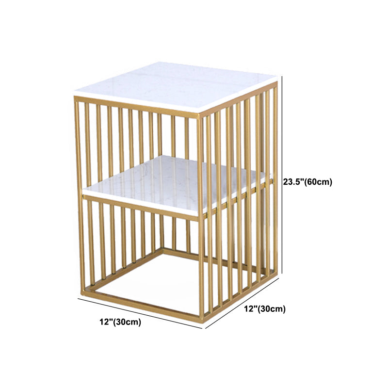 Contemporáneo de 24 "H Gabinete de cabecilla de mármol de Marfil de 24" H para dormitorio