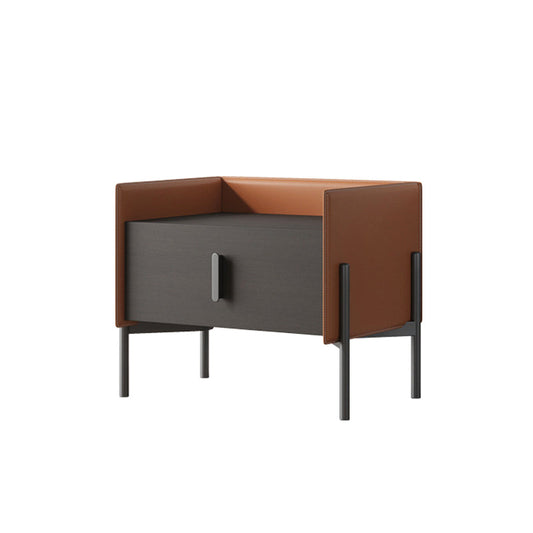 Gabinete industrial de la cama Faux Faux Bed mesita de noche con cajón