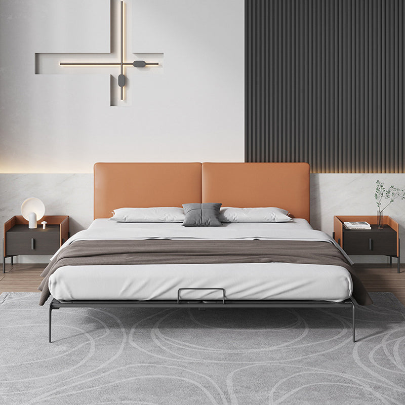 Comodino da letto in legno in finto cabinetto industriale con cassetto
