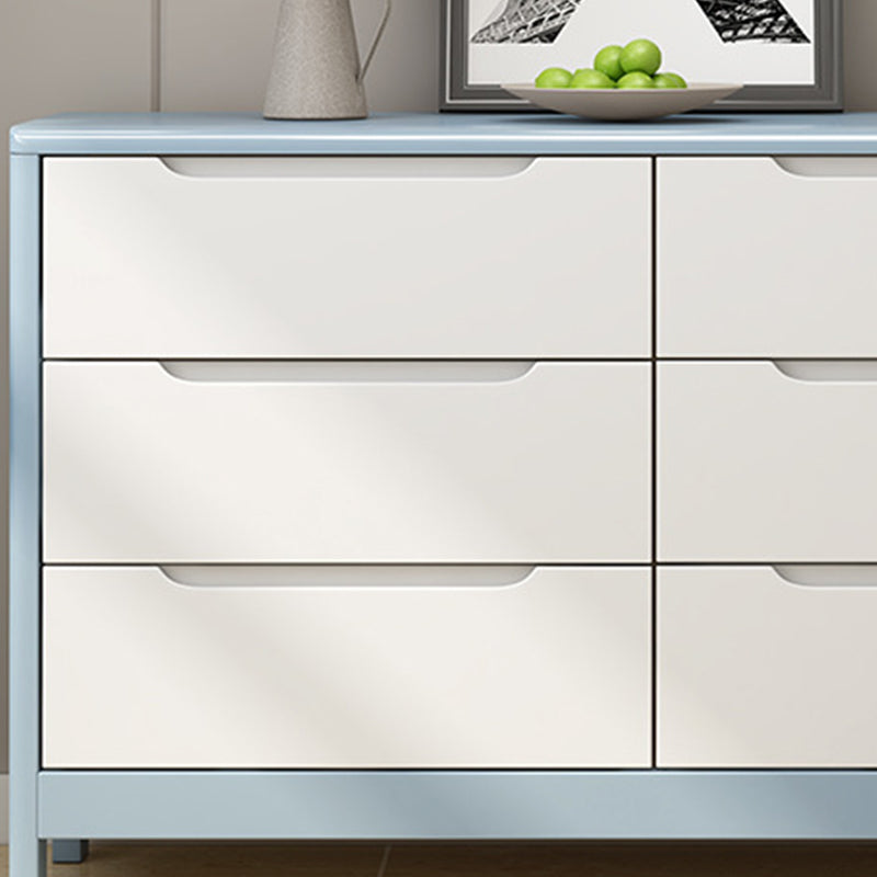 Coffre de rangement en bois vertical contemporain avec tiroirs pour chambre à coucher