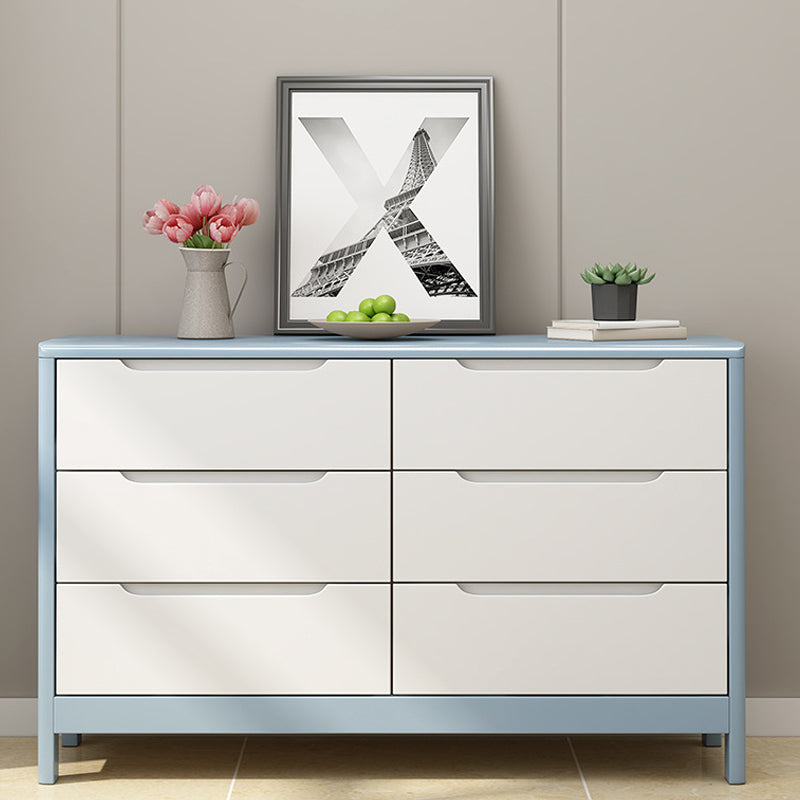 Coffre de rangement en bois vertical contemporain avec tiroirs pour chambre à coucher