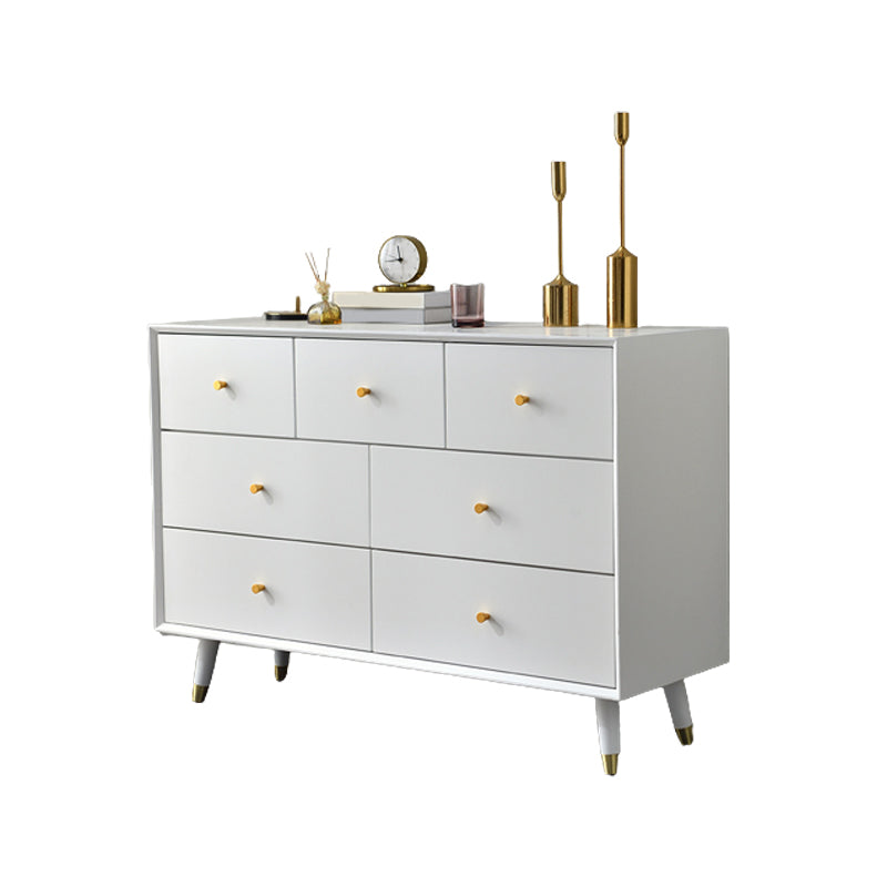 Klassieke glam vaste houten opbergkast slaapkamer zachte close laden dressoir