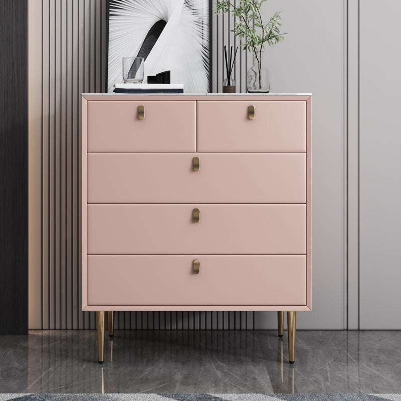 Glam Solid Wood Storage Chest Bedroom 16" Wide Chest with Drawers Clearhalo 'Bedroom Furniture' 'Dressers & Chests' 'dressers_chests' 'furn' 'furn_dressers_chests' 'Furniture' 6059889
