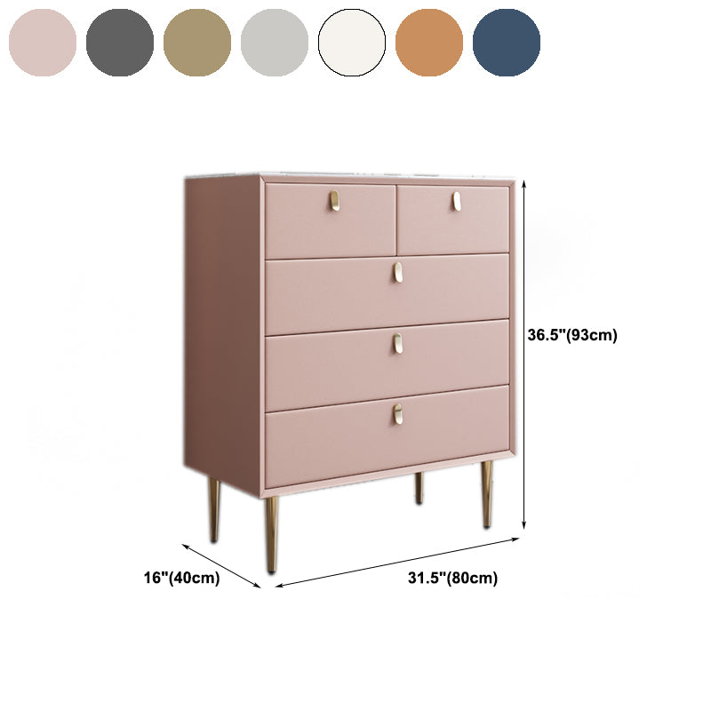 Glam Solid Wood Storage Chest Bedroom 16" Wide Chest with Drawers Clearhalo 'Bedroom Furniture' 'Dressers & Chests' 'dressers_chests' 'furn' 'furn_dressers_chests' 'Furniture' 6059909
