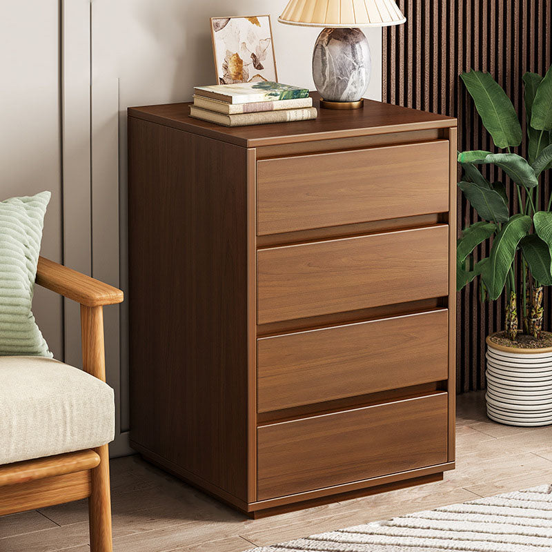 Commode de rangement contemporaine en bois pour chambre à coucher avec tiroirs