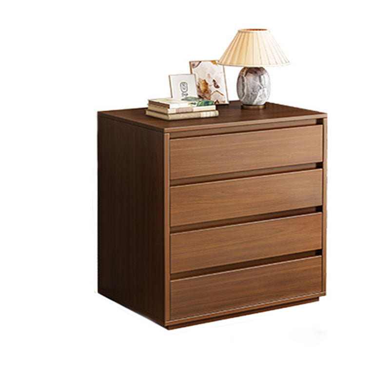 Commode de rangement contemporaine en bois pour chambre à coucher avec tiroirs