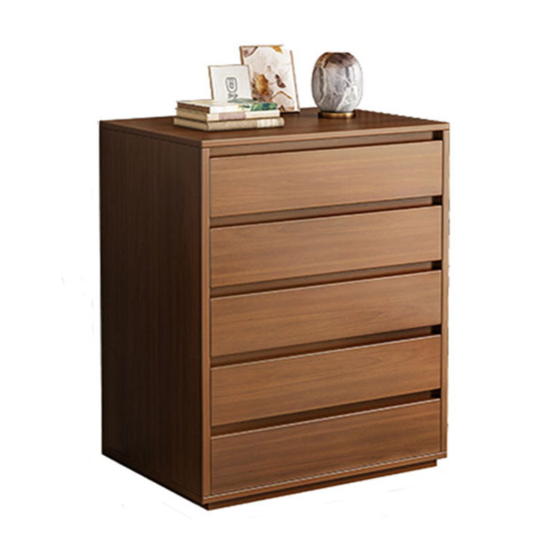 Commode de rangement contemporaine en bois pour chambre à coucher avec tiroirs