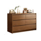 Commode de rangement contemporaine en bois pour chambre à coucher avec tiroirs