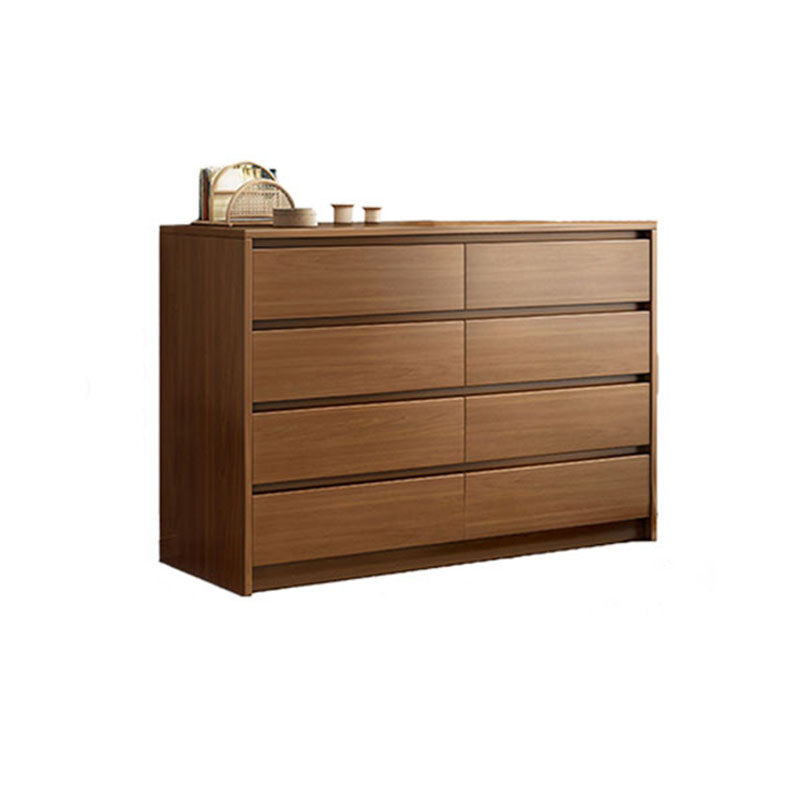 Commode de rangement contemporaine en bois pour chambre à coucher avec tiroirs