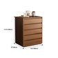 Commode de rangement contemporaine en bois pour chambre à coucher avec tiroirs