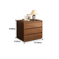 Commode de rangement contemporaine en bois pour chambre à coucher avec tiroirs