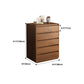 Commode de rangement contemporaine en bois pour chambre à coucher avec tiroirs