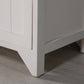 11,7-inch W Coastal opbergkast dressoir vaste houten opbergkast